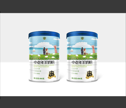 奶粉效果圖